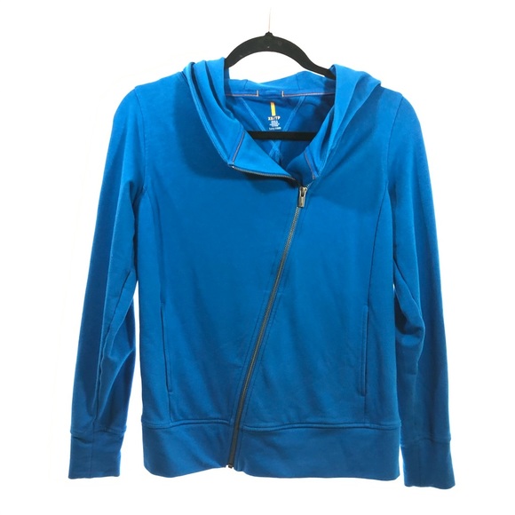 Lucy blue jacket size xs hoodie full zip - Picture 1 of 4
